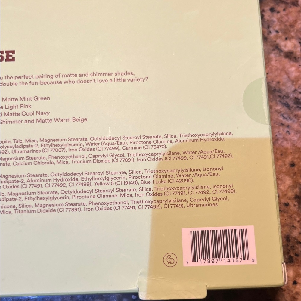 Ulta Beauty JoyBright Eyeshadow Palette - Green, Pink, Blue, Brown - Picture 3 of 4
